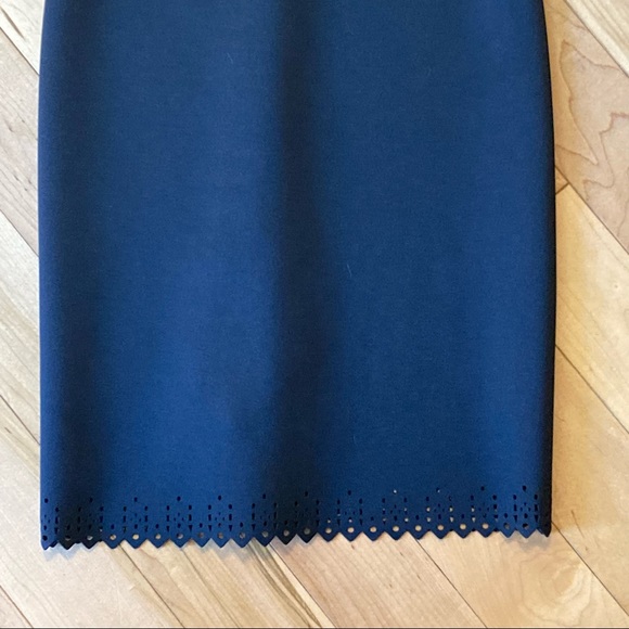 Clover Canyon Neoprene laser cut black sleeveless dress size small - Picture 3 of 11